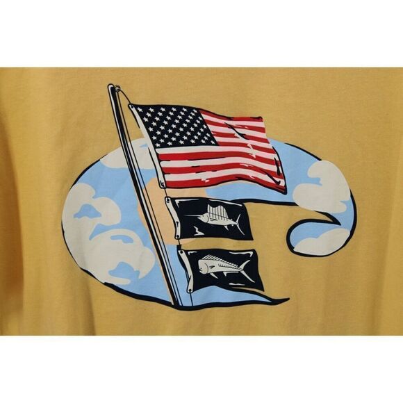 COSTA YELLOW LARGE T-SHIRT - Picture 3 of 6